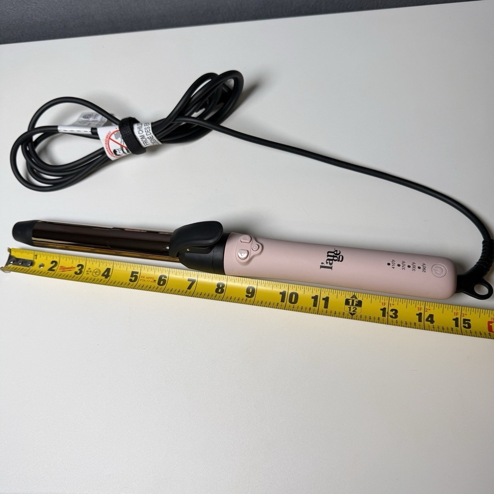 Lange 25MM Titanium Rotating Curling Iron, Color Blush, Le Pirouette - Picture 7 of 7